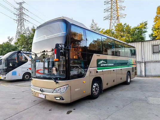 Euro 5 Autobús de gas natural de segunda mano 51 asientos Yutong Autobús privado grande usado