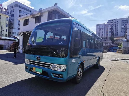 Autobús de lujo LHD Yutong de segunda mano 31 asientos con transmisión automática