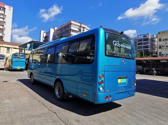 Autobús de lujo de segunda mano LHD 31 plazas con transmisión automática
