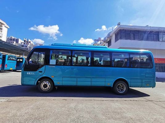 Autobús de lujo LHD Yutong de segunda mano 31 asientos con transmisión automática