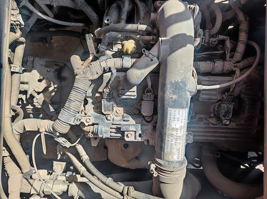 Autobús turístico de segunda mano de 23 asientos con transmisión manual