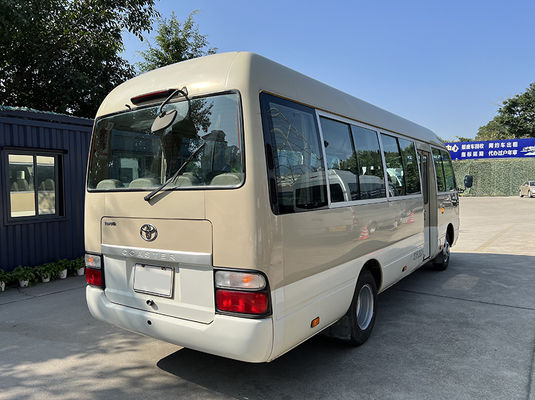 Autocarro de montaña rusa Toyota ISO de segunda mano 20 asientos Autobuses de pasajeros usados