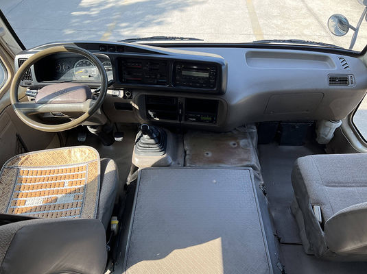 Autocarro de montaña rusa Toyota ISO de segunda mano 20 asientos Autobuses de pasajeros usados