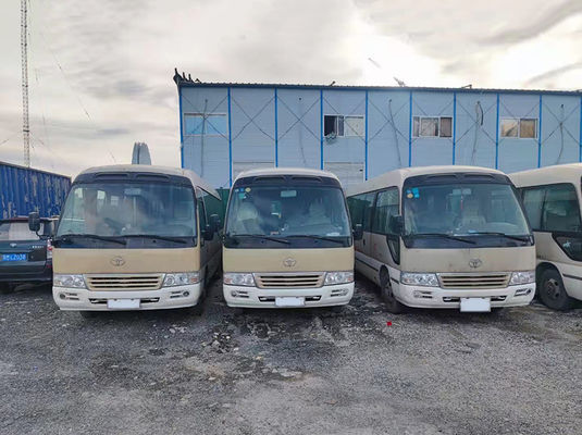 Autobús de montaña usado con gasolina de 23 asientos Autobús pre-poseído ISO aprobado