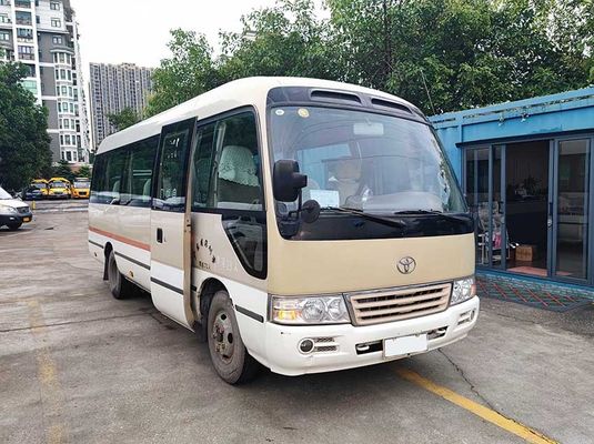 Autobús de montaña usado con gasolina de 23 asientos Autobús pre-poseído ISO aprobado