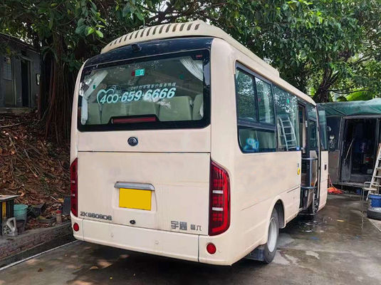 15-23 asientos Minibus usado, minibus de segunda mano LHD con transmisión manual