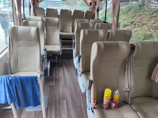 15-23 asientos Minibus usado, minibus de segunda mano LHD con transmisión manual