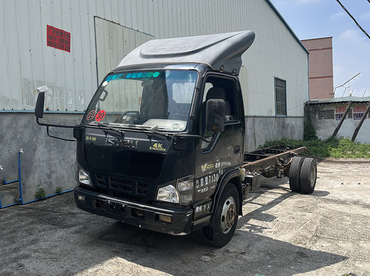LHD Diesel camiones usados medianos, Isuzu vehículos comerciales de segunda mano
