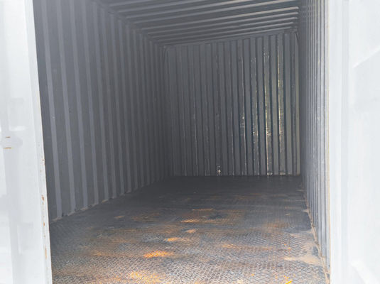 Manual blanco Vans de carga pre-poseídos Diesel Isuzu Vans de carga usados Box Truck