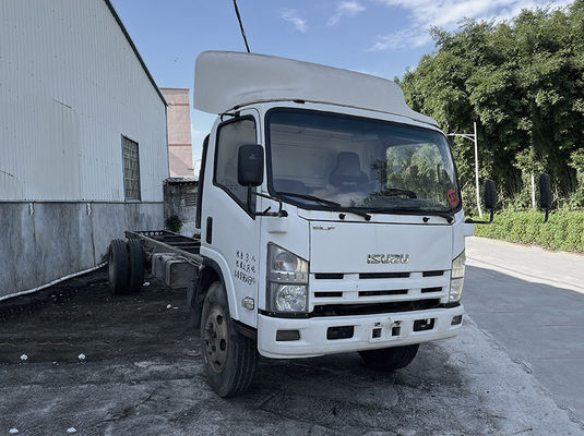 Camiones usados de carga media de 8-10 toneladas 4x2 conducen con combustible diésel de larga duración