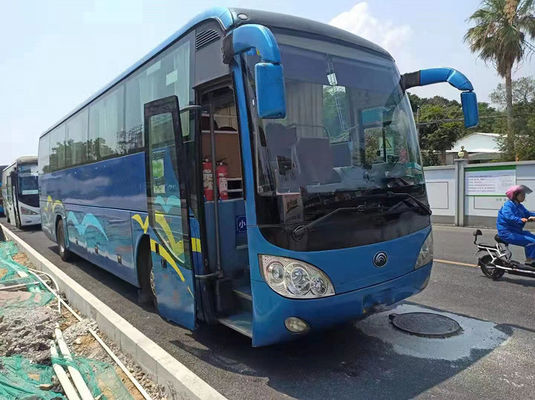 LHD Manual Yucai Autobús de lujo de segunda mano de 55 asientos Euro 3 Diesel Autobús urbano usado