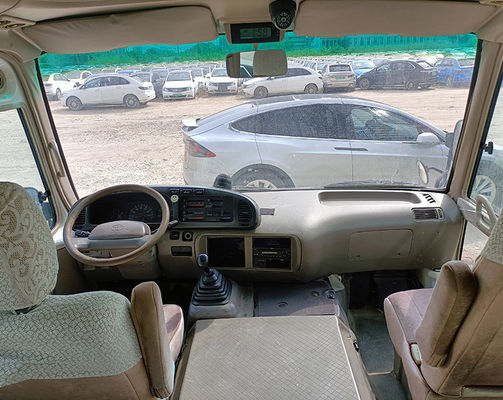 Autobús de segunda mano 23 asientos Minibús LHD con transmisión manual y tipo de combustible diesel