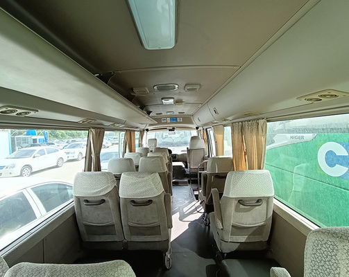 Autobuses usados de la norma de emisiones Euro 3 con posición de dirección LHD Motor de gasolina