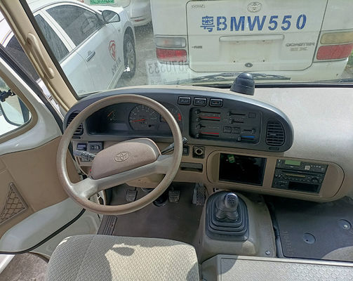 Autobuses usados de la norma de emisiones Euro 3 con posición de dirección LHD Motor de gasolina