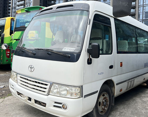 Autobús de montaña usados Toyota Euro 3 Norma de emisiones con posición de dirección LHD Motor de gasolina