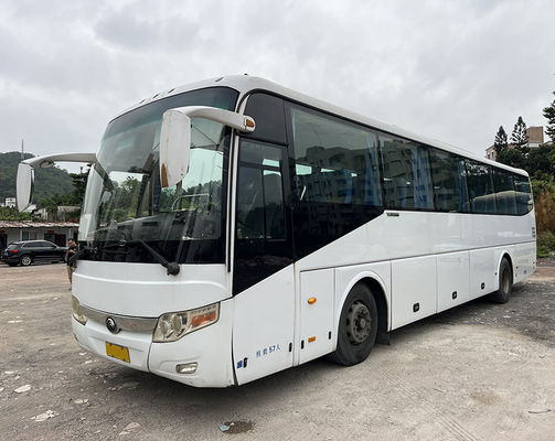 12m 57 asientos LHD Autobús usado Yutong Autobús de motor diesel Autobús de una puerta Autobuses comerciales usados