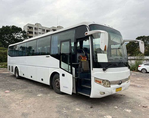 12m 57 asientos LHD Autobús usado Yutong Autobús de motor diesel Autobús de una puerta Autobuses comerciales usados