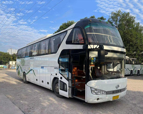 Higer 54 asientos LHD Euro 5 Autobús de segunda mano Autobús de transporte confiable Autobús turístico usado