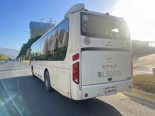 Autobuses de pasajeros blancos King Dragon 2015 con aire acondicionado / 2 puertas