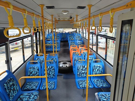 Autobús urbano LHD Autobús eléctrico Autobús de transporte público de 62/31 asientos con base de ruedas de 4380 mm por Electric Shuchi Energy