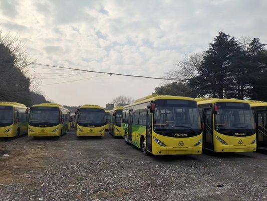 Autobús eléctrico usado de la ciudad nuevo shuchi nueva energía 62/31 asientos LHD autobús de la ciudad transporte público autobús de China