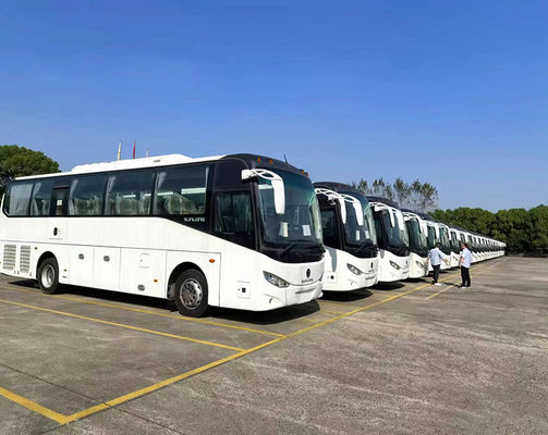 Autobús de segunda mano con una cilindrada de 8300 ml ShenLong 10m 36 asientos SLK6102 RHD Autobús de GNC