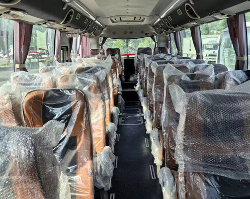 Autobús de segunda mano con una cilindrada de 8300 ml ShenLong 10m 36 asientos SLK6102 RHD Autobús de GNC