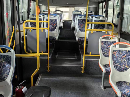Autobús de tránsito de Yutong Autobús urbano eléctrico con manejo a la izquierda Autobús público 20-40 asientos