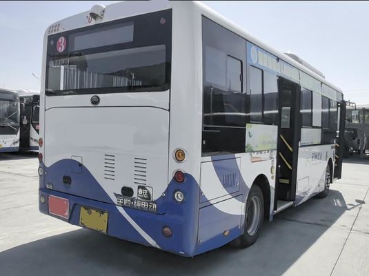 Autobús de tránsito de Yutong 20-40 asientos Autobús eléctrico de la ciudad con transmisión automática Autobús público LHD