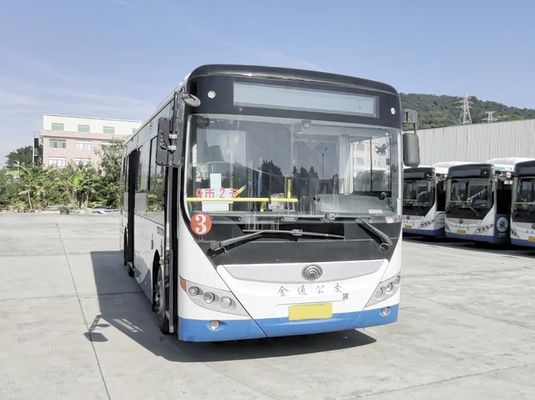 Autobús de tránsito de Yutong 20-40 asientos Autobús eléctrico de la ciudad con transmisión automática Autobús público LHD