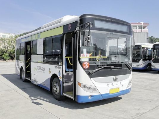 Autobús de tránsito de Yutong 20-40 asientos Autobús eléctrico de la ciudad con transmisión automática Autobús público LHD
