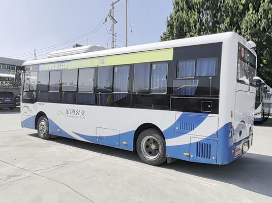 Autobús de tránsito de Yutong 20-40 asientos Autobús eléctrico de la ciudad con transmisión automática Autobús público LHD