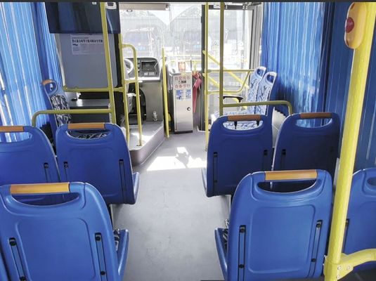 Autobús de tránsito de Yutong 20-40 asientos Autobús eléctrico de la ciudad con transmisión automática Autobús público LHD