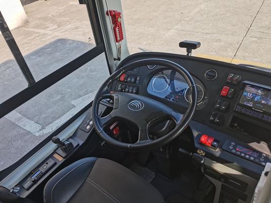 Autobús eléctrico de la ciudad de Yutong 22-53 asientos Autobús público con transmisión automática Autobús de tránsito LHD