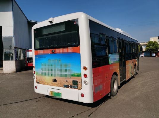 Autobús de tránsito eléctrico de Yutong 69km/h Autobús urbano de propiedad previa con manejo a la izquierda