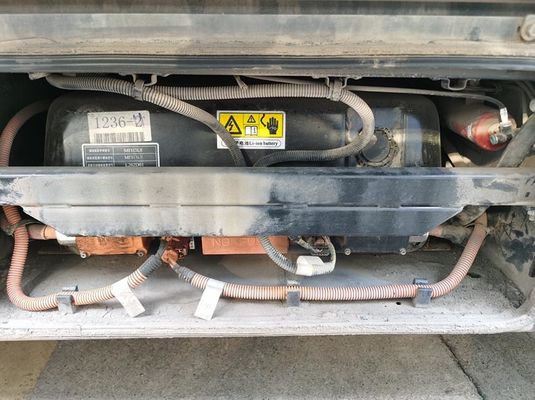 Autobús de tránsito eléctrico 69km/h Autobús urbano de propiedad previa con manejo a la izquierda