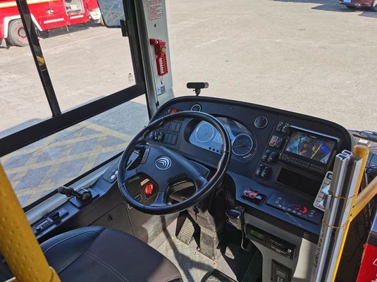 Autobús de tránsito eléctrico de Yutong 69km/h Autobús urbano de propiedad previa con manejo a la izquierda