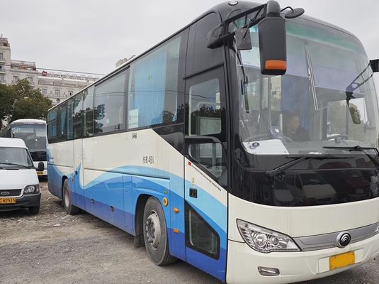 Autobús de entrenador usado, autobús diésel con motor de 220kW, 50 asientos, autobús turístico usado