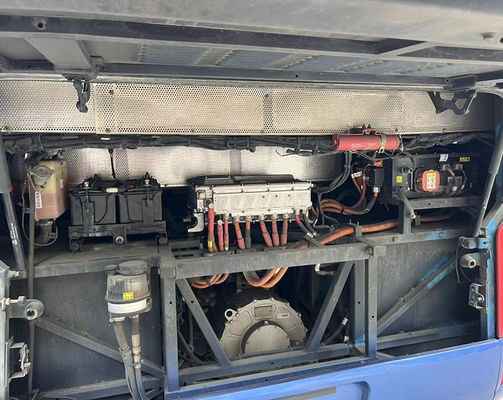 Autobús usado de Yutong 34 asientos Autobús eléctrico de segunda mano Autobús de autobús 100KWh Autobús eléctrico