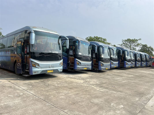 Autobús turístico de segunda mano 55 asientos 12m autobús usado diesel euro 3 autobús de lujo usado para China