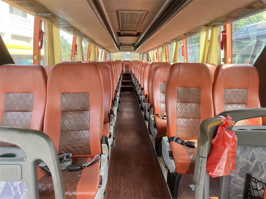 Autobús turístico de segunda mano 55 asientos 12m autobús usado diesel euro 3 autobús de lujo usado para China