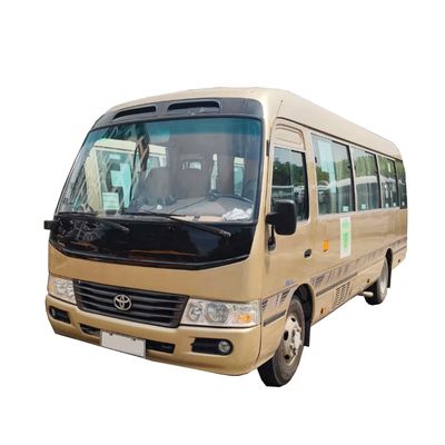 Autobús Toyota Coaster de 23 asientos con motor diesel y transmisión manual