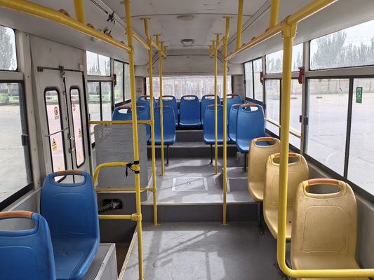 Autobús urbano diésel Yutong de 8 metros, autobús urbano LHD en buenas condiciones