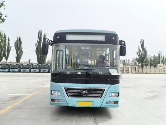 Autobús urbano diésel usado de 8 metros LHD en buenas condiciones, capacidad para 19 pasajeros, velocidad máxima 69 km/h