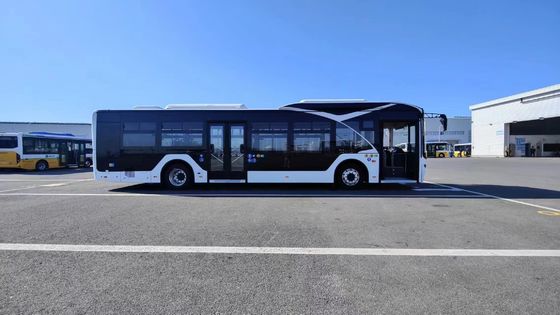 Autobús urbano de 30 asientos Zonson Autobús LHD de 12 metros para 2 pasajeros Millas de puertas