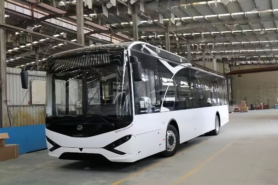 Autobús urbano de 30 asientos Zonson Autobús LHD de 12 metros para 2 pasajeros Millas de puertas