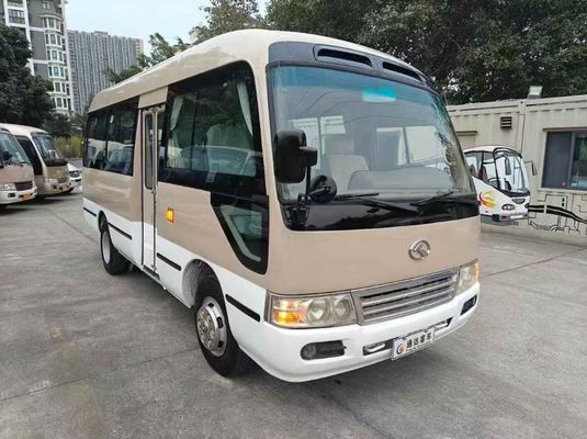 Autobús usado King Long de 19 asientos Yuchai de 115 caballos de fuerza National IV para China