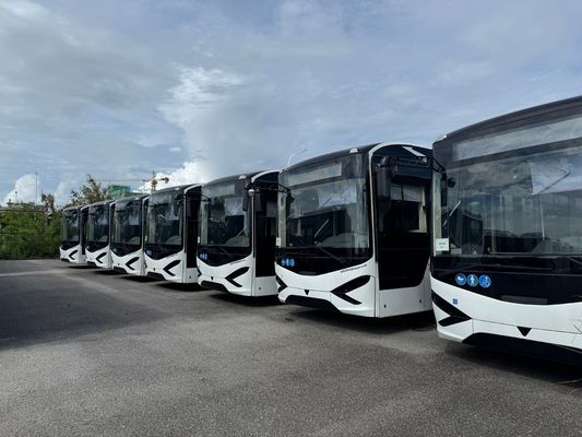 Autobús urbano LHD de 31 asientos con 2 puertas de pasajeros y 30 asientos