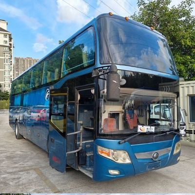 57-59 asientos Dirección de mano izquierda Autobús de pasajeros usado WP10.336N Motor modelo 336 Máxima potencia