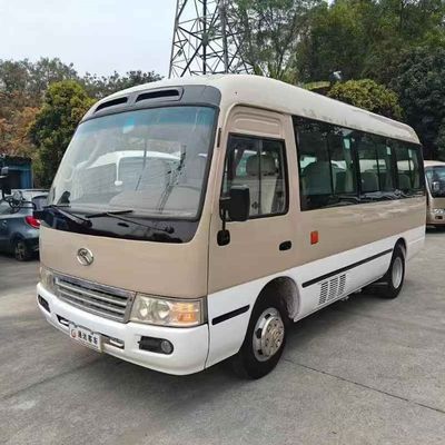 Autobús usado King Long de 19 asientos Yuchai de 115 caballos de fuerza National IV para China